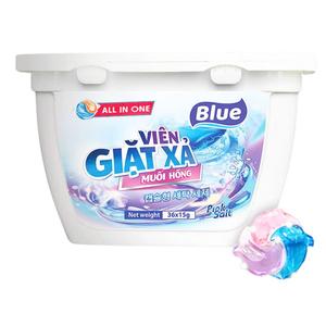 Dosettes de lessive au parfum floral 3-en-1, capsules de détergent pour le nettoyage en profondeur des taches, pour vêtements, prêtes à l'emploi, vente en gros - Product Image 1