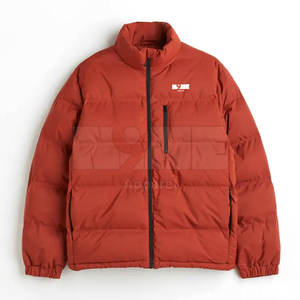 Nouveau modèle Veste à bulles à manches longues pour homme Manteau d'hiver en nylon/polyester - Product Image 1