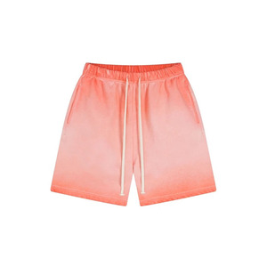 Nouveauté : Shorts de sport pour hommes, haute qualité, logo personnalisé effet vieilli, en molleton de coton uni, la meilleure tenue de fitness, shorts tendance - Product Image 6