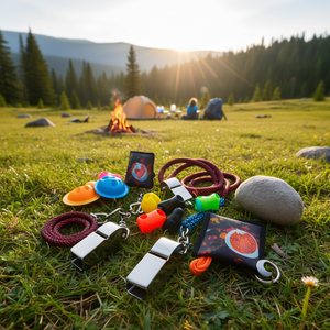 Sifflet en métal d'extérieur, lot de 3, pour le camping et les sports - Product Image 3