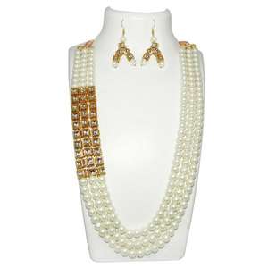 Vivant 2800313 Collier Réversible Set Fine Jewelry avec Meenakari Pearl & Kundan for Charms - Product Image 1
