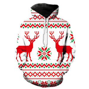 Hot Selling 3D Printed Christmas Logo Sublimation Men <b>Hoodies</b> Oversized Pullover Drawstring Men <b>Hoodies</b> <b>Lightweight</b> <b>Hoodies</b> - Product Image 6