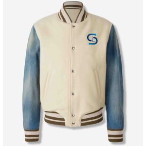 Custom Varisty <b>Jacket</b> Winter Leather Sleeves Wool Baseball Letterman <b>Varsity</b> <b>Jacket</b> for Men - Product Image 2