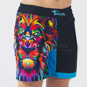 Venta al por mayor de estilo único personalizado impreso pantalones cortos MMA 2025 peso ligero Jiu Jitsu Kimono pantalones cortos MMA - Product Image 4