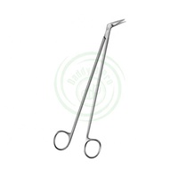 Ciseaux chirurgicaux Potts-deMartel en acier inoxydable, à pointe fine courbée, certifiés CE, réutilisables, pour soins médicaux