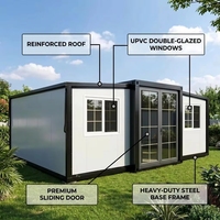 YESON Maison conteneur pliable de luxe 40 pieds, texture bois, style Australie/NZ, pour logement secondaire, maison mobile, fournisseur d'usine