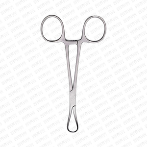 Backhaus pince à serviettes manuelle en acier inoxydable pince à pince chirurgicale outil de maintien de serrage pour usage médical réutilisable - Product Image 2