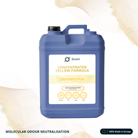 Neutralizador de Olores para Tuberías, Fórmula Amarilla: Olores de Tuberías, Alcantarillado, Orina y Desechos - Tambor de 25 kg - Concentrado