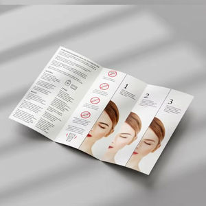 Folleto Corporativo de Lujo, Triple Pliegue, con Papel Reciclado y Impresión en Seda - Product Image 2