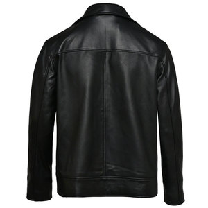 Chaqueta de Motociclista para Hombre, Estilo Cuero Genuino, para Motociclismo Urbano y Uso Casual - Product Image 3