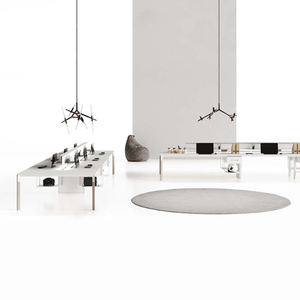 Bàn Phẫu Thuật Kim Loại Chất Lượng Cao Sản Xuất Tại Ý Ghế Dài 4 Trạm Với Bảng Âm Thanh Phía Trước Máy Tính - Product Image 4