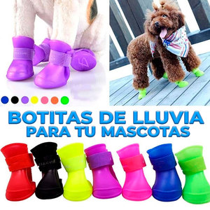 Stivali da Pioggia Classici e Carini per Animali Domestici - Scarpe in Pelle PVC Traspiranti e Impermeabili per Protezione delle Zampe, Stile Sportivo per Estate e Inverno - Product Image 3