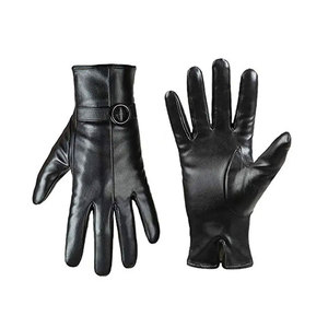 Nouvel arrivage de gants en cuir à la mode de fabricant pakistanais en tissu doux Gants en cuir à la mode légers au meilleur design au doigt complet - Product Image 6