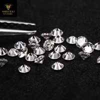 Diamantes Sueltos CVD Sintéticos de Corte Brillante de 1MM VS1 Color F, Joyería de Alta Calidad Cultivada en Laboratorio, 1.00 Quilates MOQ SHREERAJ