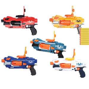 Pistolet jouet pour garçons avec balle en mousse souple cadeau enfant jeu de tir jouets de plein air enfants manuel pistolet à balle souple - Product Image 1