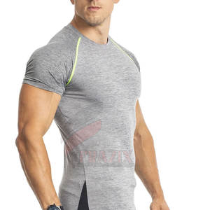 Camisetas Deportivas para Hombre, Cómodas, Transpirables, de Secado Rápido, Ecológicas, de Color Sólido, Material Duradero, Logotipo Personalizado, Hechas en Pakistán - Product Image 4
