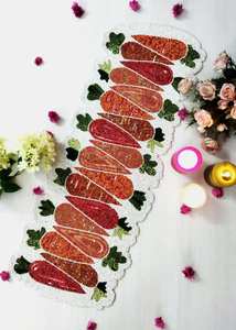 <b>Beaded</b> <b>Placemat</b> Handmade Round Charger for Luxury Dining & Holiday Decor Unique Piece Handmade <b>Beaded</b>, <b>Placemat</b>, Housewarming - Product Image 5