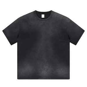 Personalizado 100% algodón lavado ácido bordado 220gsm hombres camisetas con logotipo objetivo deportes - Product Image 5