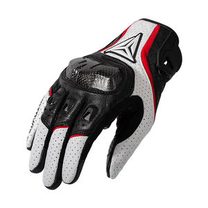 Gants de moto en cuir véritable respirant hommes gants de course de Moto hors route peau de vache Motocross pour toutes les saisons gants imperméables - Product Image 4