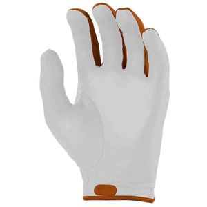 Gants de golf pour hommes en cuir véritable, à doigts complets, respirants, antidérapants, légers, avec logo personnalisé - Product Image 2