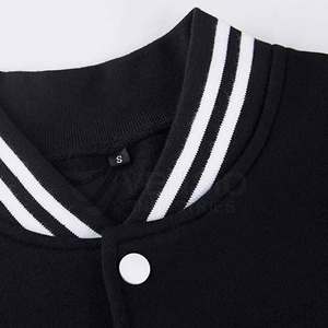 High Quality <b>Men's</b> Slim Fit Letterman <b>Jacket</b> Custom Made Breathable Stand Collar New Arrival Wholesale Lettermen <b>Jackets</b> - Product Image 4