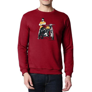 Nouveau sweat-shirt de conception sérigraphié personnalisé 100% coton tissu de haute qualité sweat-shirt respirant et léger pour vêtements pour hommes. - Product Image 1