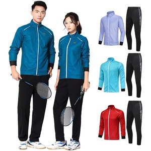 Ensemble de vêtements de sport d'entraînement de basket-ball pour hommes Uniforme de sport de football Chemise à manches longues Pantalon Jersey Costume de course pour hommes - Product Image 2