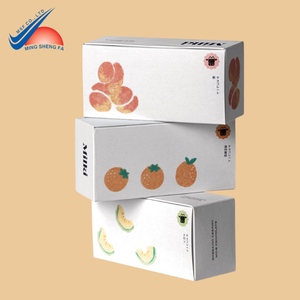 Boîte d'emballage en papier imprimée personnalisée pour aliments, fruits et produits secs-Sûr, élégant et durable-Emballage en papier personnalisé - Product Image 1