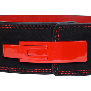 Ceinture de musculation robuste avec boucle à levier 10 mm, support dorsal en cuir, pour haltérophilie, squats, soulevés de terre, équipement de gym, commandes personnalisées - Product Image 4