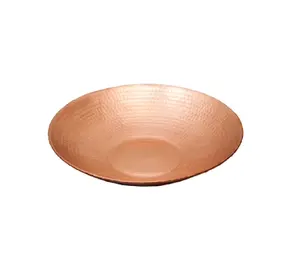 Modern Design Copper Round Bowl For Serving Food Table Top Dinnerware Salad Bowl Mixing In Wholesale Bulk Handmade