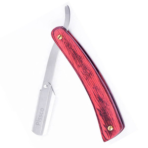 Navaja de Afeitar Plegable de Acero Inoxidable con Hoja Recta, Navaja de Barbero, Excelente Mano de Obra - Product Image 3