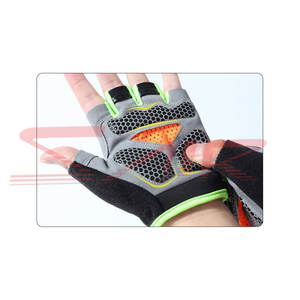 Guantes de Gimnasio Personalizados, Transpirables, Ligeros, Antideslizantes, Diseña los Tuyos, Unisex, Cuero de Alta Calidad para Levantamiento de Pesas - Product Image 2