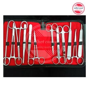 Kit de práctica de dissección médica, instrumentos de Laboratorio de Biología de acero inoxidable, 12 piezas - Product Image 2