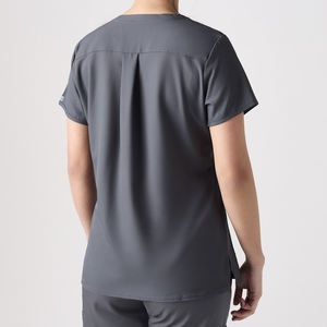 Beauté Spa Salon Uniforme Haute Qualité Solide Couleur Bas quantité minimale de commande Confortable Salon Uniformes Nouveau Design - Product Image 6