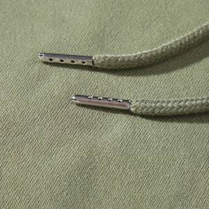 Sweat à capuche court unisexe 100% polyester décontracté imprimé en détresse anti-rides et anti-rétrécissement manteau Woobie d'hiver à col - Product Image 4