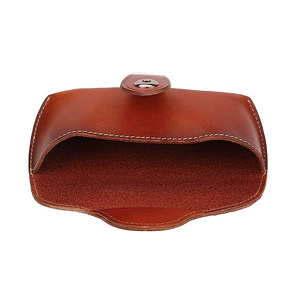 Étui à lunettes en cuir fait main Offre Spéciale en usine lunettes de soleil de lecture Logo privé personnalisé étui à lunettes en cuir réglable - Product Image 6