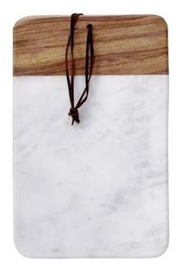 Vente en gros de planche à découper en bois d'acacia marbré avec logo personnalisé planche à découper fromage charcuterie style classique pain au fromage rectangulaire - Product Image 6