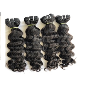 Export Wholesales Price Natural Black Loose <b>Body</b> <b>Wave</b> 100% Natural Single Donor Top Quality Indian Virgin Human Hair Extension's - Product Image 1