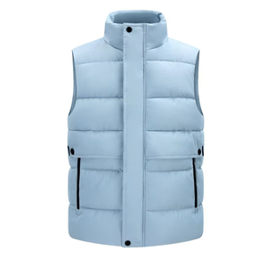 Nuevo Chaleco Acolchado de Invierno Transpirable e Informal para Hombre - Chaquetas sin Mangas Personalizables de Alta Calidad con MOQ Bajo - Product Image 5