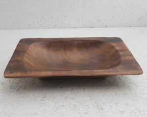 Vaisselle à usage domestique et hôtelière Petit bol de fruits en bois Design et couleur personnalisés avec la meilleure couleur noire et le meilleur prix - Product Image 6
