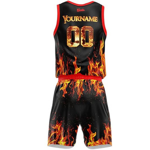 Offre Spéciale ensembles respirants d'uniformes de basket-ball de qualité supérieure avec prix de gros de conception de logo personnalisé - Product Image 2