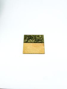 Leading Wide-Selling Wood and Resin Stone <b>Coaster</b> Set Premium Dinnerware Drink Mats for Tea, Coffee, and <b>Glass</b> Holder Tabletop - Product Image 5