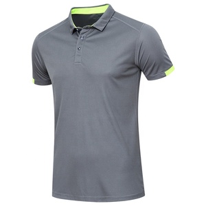 Nouvelle conception, haute qualité, logo personnalisé, broderie sur le devant, impression, 100% coton, anti-rides, manches courtes, fermeture éclair, chemise pour homme - Product Image 3