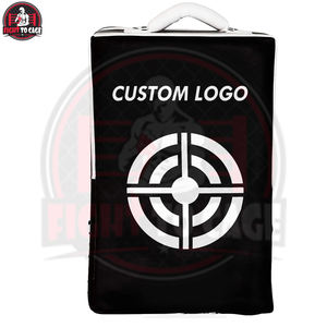 Bouclier de frappe haute performance en cuir et PVC pour l'entraînement au karaté, au taekwondo et au MMA - Product Image 2