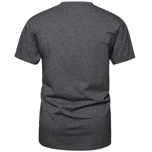 Men's t Shirt 100% Cotton Custom logo Design Quality O-neck Oversize Drop Shoulder Streetwear Blank T-shirt for Men - Product Image 5