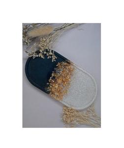 Bandejas de Servicio con Diseño de Plantas de Resina para Mesas de Entrada - Decoración Moderna para el Hogar Sin Desorden y Presentación Elegante - Product Image 3