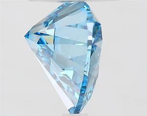 VVS1เพชรสีฟ้าสดใส3.32ct หัวใจปลูกในห้องปฏิบัติการ - Product Image 2