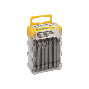 Phillips Largo No. 2 puntas de destornillador (20 piezas) de acero al cromo vanadio S2 - Product Image 3