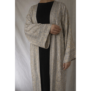 <span class=keywords><strong>Abaya</strong></span> OEM/ODM <span class=keywords><strong>Dubai</strong></span>, Abito Islamico di Lusso per Donne Musulmane, Modesto Vestito in Pashmina Viscosa con Gemme Applicate a Mano - Product Image 5