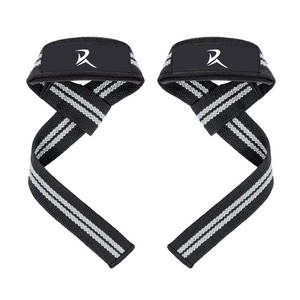 Sangles de poignet antidérapantes en néoprène pour la musculation avec logo personnalisé - Légères, écologiques et réglables pour la musculation - Product Image 1